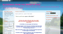 Desktop Screenshot of blessingsfromwordofgod.blogspot.com
