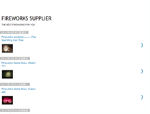 Tablet Screenshot of fireworks-supplier.blogspot.com