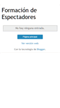 Mobile Screenshot of fdeespectadores.blogspot.com