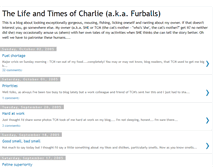 Tablet Screenshot of charliethefurball.blogspot.com