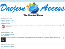 Tablet Screenshot of daejeonaccess.blogspot.com