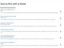Tablet Screenshot of how-to-flirt-with-a-friend.blogspot.com