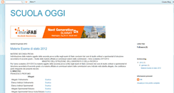 Desktop Screenshot of oggiscuola.blogspot.com