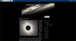 Desktop Screenshot of mindshaker-blog.blogspot.com