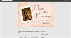 Desktop Screenshot of momsandmondays.blogspot.com