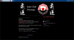 Desktop Screenshot of durangojudoropa.blogspot.com