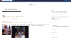 Desktop Screenshot of findingizzy.blogspot.com