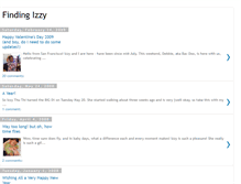 Tablet Screenshot of findingizzy.blogspot.com