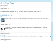 Tablet Screenshot of onegreatthing-paco.blogspot.com