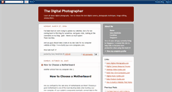Desktop Screenshot of digital-photographer.blogspot.com