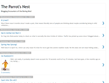 Tablet Screenshot of parrotnest.blogspot.com