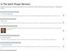 Tablet Screenshot of itsprayepartners.blogspot.com