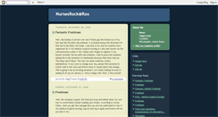Desktop Screenshot of nursesrockrox.blogspot.com