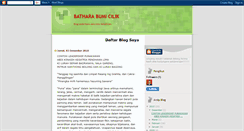 Desktop Screenshot of batharabumi.blogspot.com