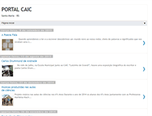 Tablet Screenshot of portalcaic.blogspot.com