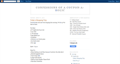 Desktop Screenshot of confessionsofacoupon-a-holic.blogspot.com