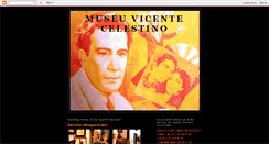 Desktop Screenshot of museuvicentecelestino.blogspot.com