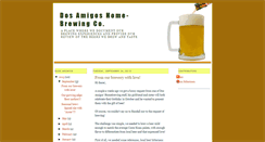 Desktop Screenshot of dosamigosbrewing.blogspot.com