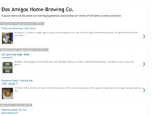 Tablet Screenshot of dosamigosbrewing.blogspot.com