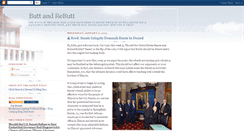 Desktop Screenshot of buttandrebutt.blogspot.com