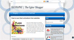 Desktop Screenshot of deshanz.blogspot.com