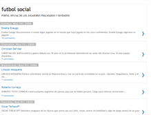 Tablet Screenshot of futbolsocial.blogspot.com