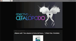 Desktop Screenshot of cefalopodoclub.blogspot.com