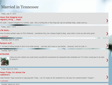 Tablet Screenshot of marriedintennessee.blogspot.com