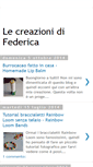 Mobile Screenshot of lecreazionidifederica.blogspot.com