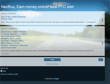 Tablet Screenshot of blogg-neobux.blogspot.com