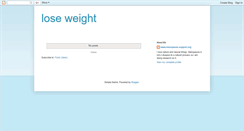 Desktop Screenshot of loseweighthealthytips.blogspot.com