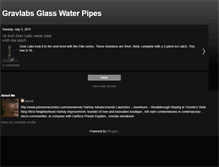 Tablet Screenshot of gravlabsglasswaterpipes.blogspot.com