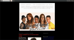 Desktop Screenshot of don-amor-oficial.blogspot.com