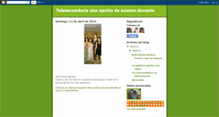 Desktop Screenshot of ensetelesecundariaespaol.blogspot.com