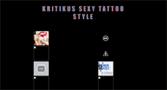 Desktop Screenshot of kritikustattoostyle.blogspot.com