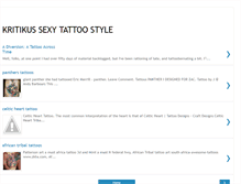 Tablet Screenshot of kritikustattoostyle.blogspot.com