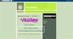 Desktop Screenshot of hotcelebrity.blogspot.com