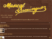 Tablet Screenshot of musicaldominguez.blogspot.com