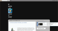 Desktop Screenshot of eldoctordelapc.blogspot.com