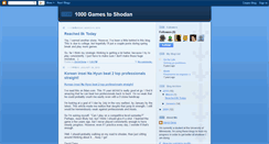 Desktop Screenshot of 1000gamesto1d.blogspot.com