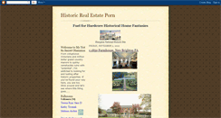 Desktop Screenshot of historicrealestateporn.blogspot.com