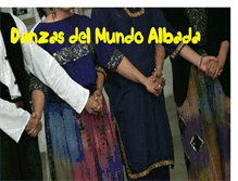 Tablet Screenshot of danzasdelmundoalbada.blogspot.com