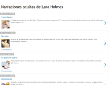 Tablet Screenshot of lara-holmes.blogspot.com