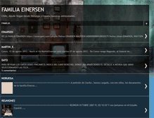 Tablet Screenshot of familiaeinersen.blogspot.com