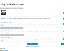 Tablet Screenshot of caofenomeno.blogspot.com