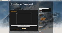 Desktop Screenshot of gamez2all.blogspot.com