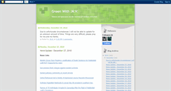 Desktop Screenshot of greenwithnv.blogspot.com