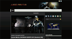 Desktop Screenshot of juego-piratas.blogspot.com