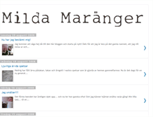 Tablet Screenshot of mildamaranger.blogspot.com