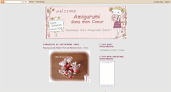 Desktop Screenshot of amigurumi-japon.blogspot.com